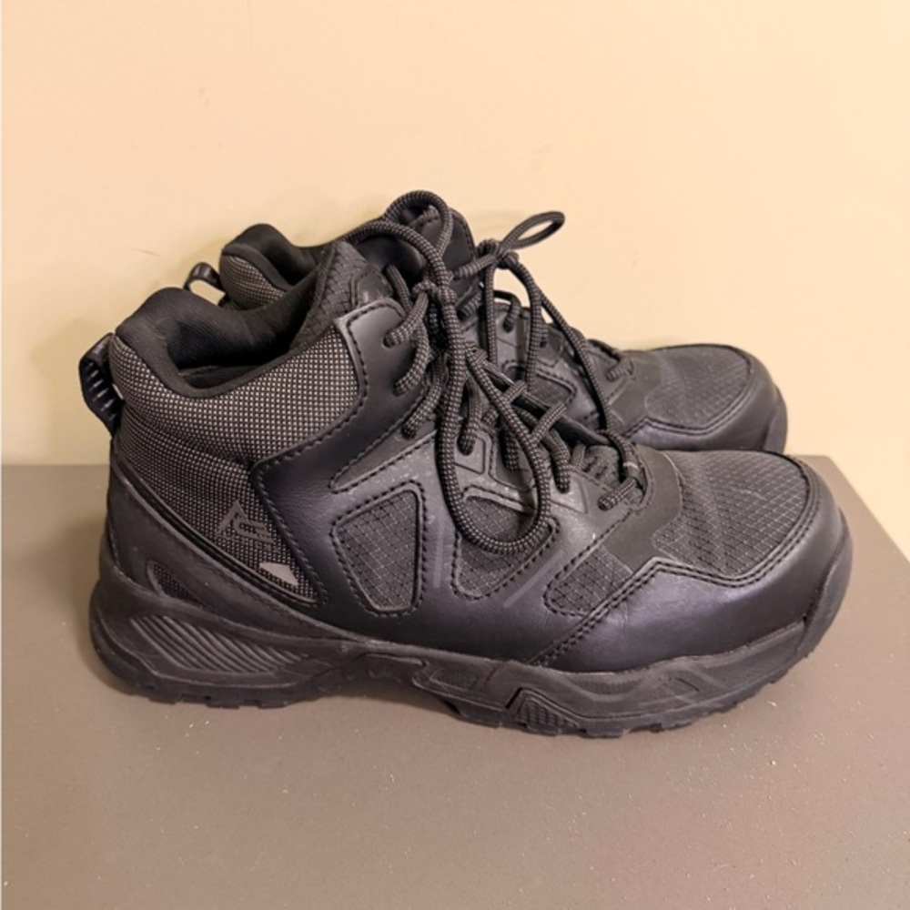 ACE Tactical Defender Mid Nano Composite Toe Boots Unisex M7.5 W9 Black